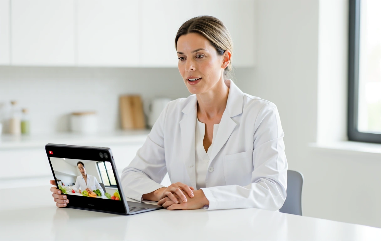 Online consultation interface