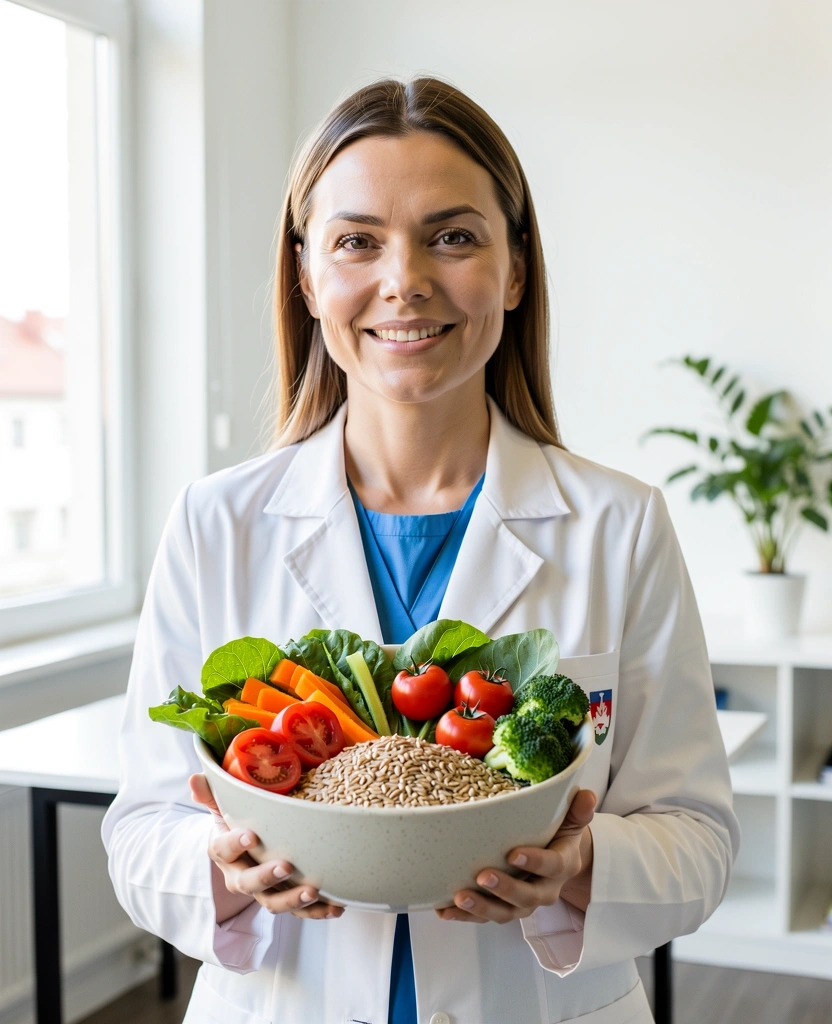 Professional nutrition consulting session in Slovakia